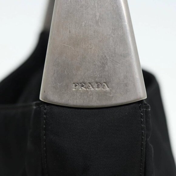 PRADA Hand Bag Nylon Black Auth bs16849 - Picture 10 of 16